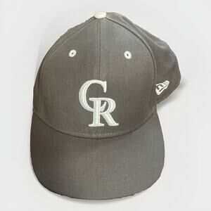 New Era 59FIFTY - Colorado Rockies -Fitted 7 1/4 -Gray Baseball Hat NEW w/o TAGS